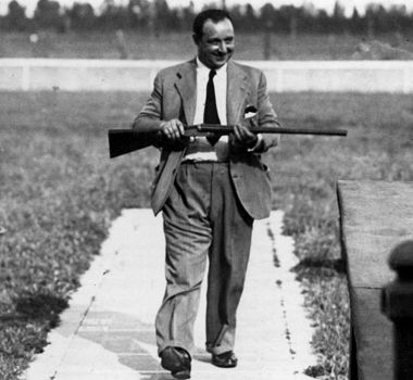 Ignacio Ugartechea at a shoot.