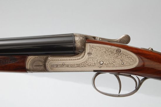 Ugartechea Model 110 sidelock shotgun: detail 4 of 4