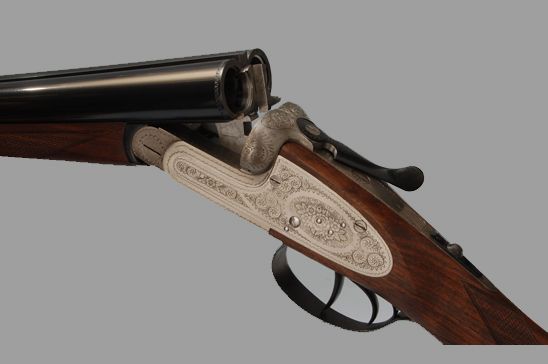 Ugartechea Model 75 EX sidelock shotgun: detail 1 of 4