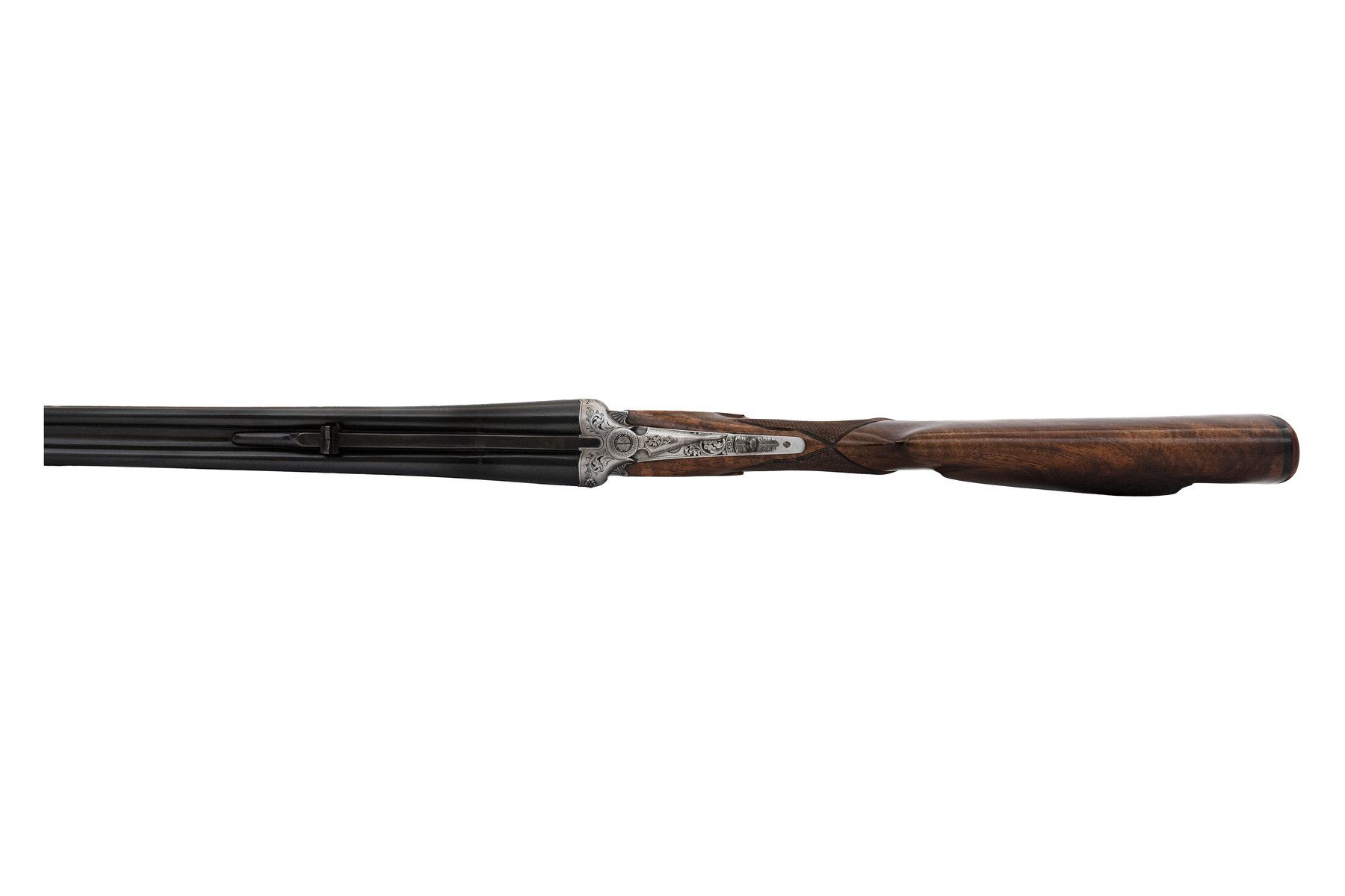 Ugartechea Model 3, boxlock double express rifle: from above