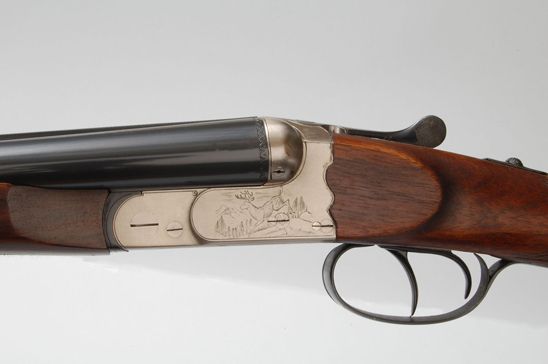 Ugartechea Jabalí 20 EX boxlock shotgun: detail 2 of 4
